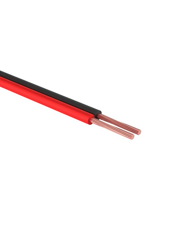 Провод акустический, 2х2.5 мм², 10 м, красно-черный, Rexant, 01-6108-3-10
