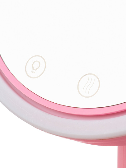 Зеркало настольное, 24х30х7 см, с увеличением, с подсветкой, Y4-11337