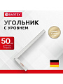 Угольник 500 мм, алюминий, с уровнем, Bartex