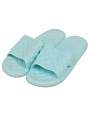 Тапки для женщин, голубые, р. 36-37, открытые, Тартан, A210027
