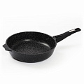 Сковорода литой алюминий, 24 см, антипригарное покрытие, Мечта, Гранит black Induction Pro, съемная ручка, индукция, 024802И - фото 8
