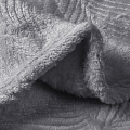 Плед 2-спальный, 180х200 см, велсофт жаккард, 100% полиэстер, Silvano, Lotus, серый, 180/002-LOT/LA - фото 11