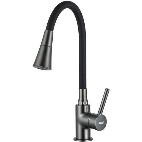 Смеситель для кухни, Frap, гибкий излив, с картриджем, F4044-9