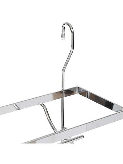 Полка на рейлинг для рулонов и фольги, 33х15.7х36.5 см, зубчатая, U000042