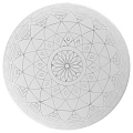 Светильник светодиодный, General Lighting Systems, GSMCL-021-24 Orient, 24 Вт, 6500 К, 1560 Лм, IP20, 32.5х30х6 см, холодный белый свет - фото 2