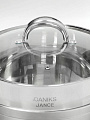 Кастрюля нержавеющая сталь, 12 л, крышка стекло, Daniks, Общепит, SP-6BP-12/SP-6BP-13, индукция - фото 7
