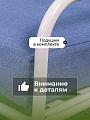Мебель садовая Келли, стол, 51х51х45 см, 2 кресла, подушка, 150 кг, 67х78х86 см, C010069 - фото 5