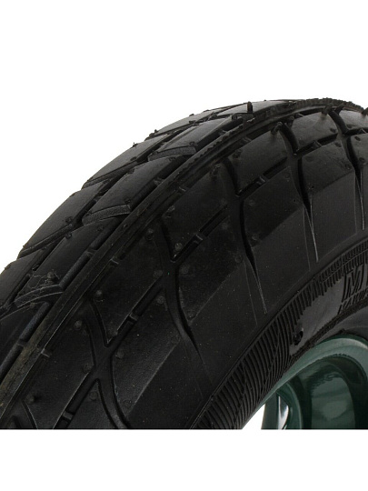 Колесо для тачки резина, Nyllon Profi, 4.00-8, втулка D16 мм, Mawipro