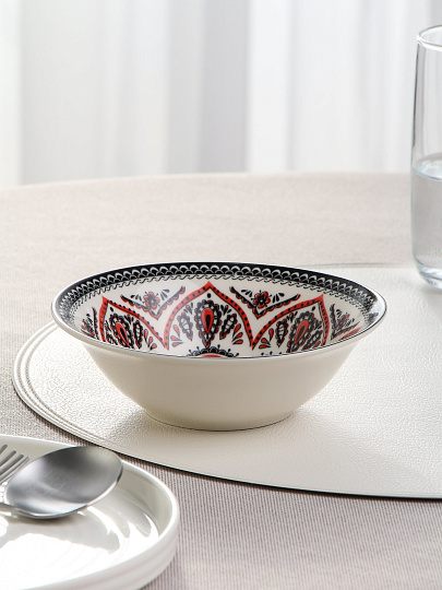 Салатник керамика, круглый, 15х5 см, 0.36 л, Восток, МФК, MFK09150