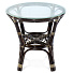 Мебель садовая Terrace Set, коричневая, стол, 52х52х54 см, 2 кресла, подушка коричневая, 85 кг, 11/05 Б - фото 5