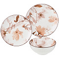 Сервиз столовый фарфор, 12 предметов, на 4 персоны, Aquarelle, 410-101