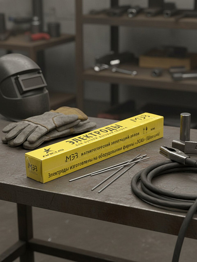 Электроды МЭЗ, МР-3, Ультра, 4 мм, 6 кг, коробка, Ц0040185