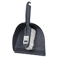 Щетка для пола, пластик, с совком, темн камень, Spin&amp;amp;Clean, Stone, SC550510026