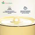 Кастрюля эмалированная сталь, 7 л, с крышкой, крышка сталь, СтальЭмаль, 2с18, в ассортименте, индукция - фото 4