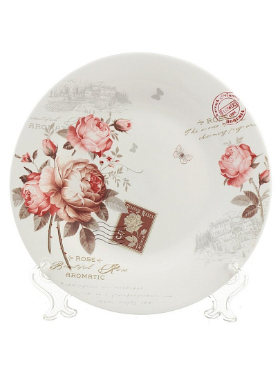 Сервиз столовый стеклокерамика, 13 предметов, на 4 персоны, Olaff, Жозефина, 197-21022