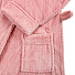 Халат унисекс, махровый, 100% полиэстер, розовый, универсальный, 115х130х55 см, AI-0404024 - фото 5