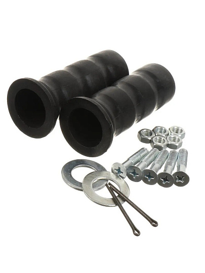 Тачка строительная двухколесная, сталь, 250 кг, 110 л, 0.8 мм, втулка D20 мм, без колес, Скорпион