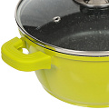 Кастрюля с антипригарным покрытием Bohmann BH-7324МRВ-GR зеленая, 3.9 л - фото 3