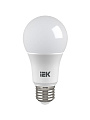 Лампа светодиодная E27, 11 Вт, 75 Вт, 230 В, груша, 3000 К, теплый белый свет, IEK, A60, LED, LLE-A60-11-230-30-E27