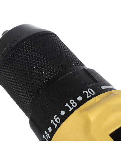 Дрель-шуруповерт аккумуляторный, Hanskonner, HCD2065C, бесщеточный, 18 В, 1BatterySystem, 2х2.0Ач, кейс