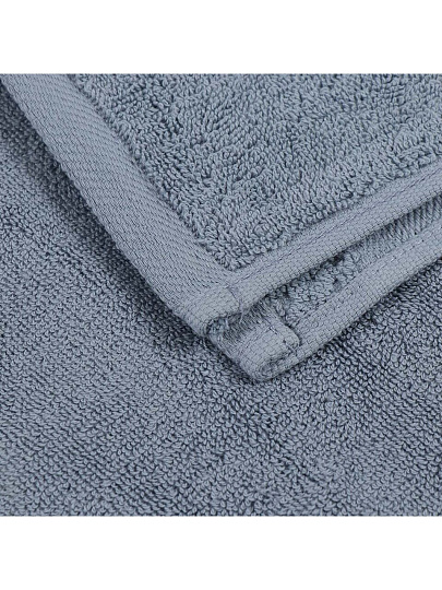 Полотенце банное 50х90 см, 100% хлопок, 600 г/м2, Пабло, Silvano, светло-серое, Узбекистан