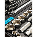 Набор слесарных инструментов Bartex, 1/2&amp;quot;, 1/4&amp;quot;, 6-гранные, сталь, кейс, 82 предмета - фото 7