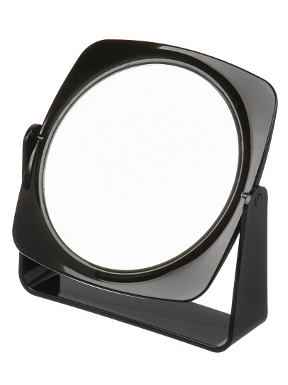 Зеркало настольное, 16.5х18 см, пластик, в ассортименте, Y4-11504