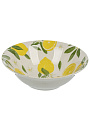 Салатник керамика, круглый, 15х5 см, 0.36 л, Лимоны, МФК, MFK07276
