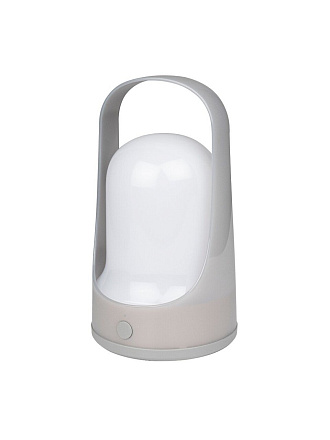 Фонарь-светильник встроенный аккумулятор, JazzWay, Accu5-L60-gy, зарядка от USB, ABS-пластик, с диммером, IP20, 13х13х23.1 см, 5058323