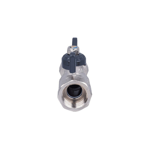 Кран для воды с фильтром бабочка 3/4", г-г, ручка, AquaLink