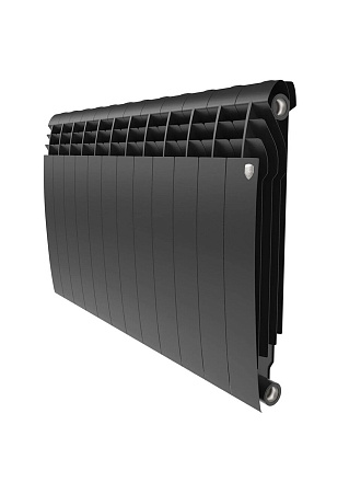 Радиатор биметалл, 500х90 мм, Royal Thermo, BiLiner/Noir Sable, 12 секций, НС-1176310
