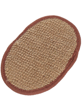 Мочалка банная овальная, 17 х 12 см, Y3-560