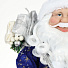 Фигурка декоративная полиэстер, Дед Мороз, 45 см, синяя, Y4-4159 - фото 3