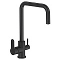 Смеситель для кухни, Frap, с картриджем, с подключением к фильтру, черный, F43801-6 - фото 8