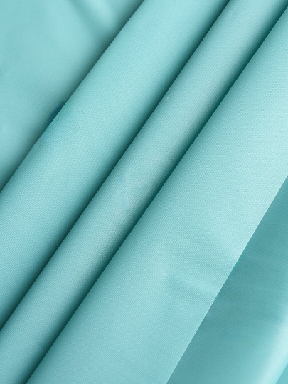 Штора для ванн 180х180 см, PEVA, Бирюзовый с кольцами, Y4-11176