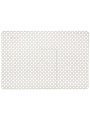 Салфетка для стола полимер, 45х30 см, прямоугольная, белая, Сеть, Y4-9142