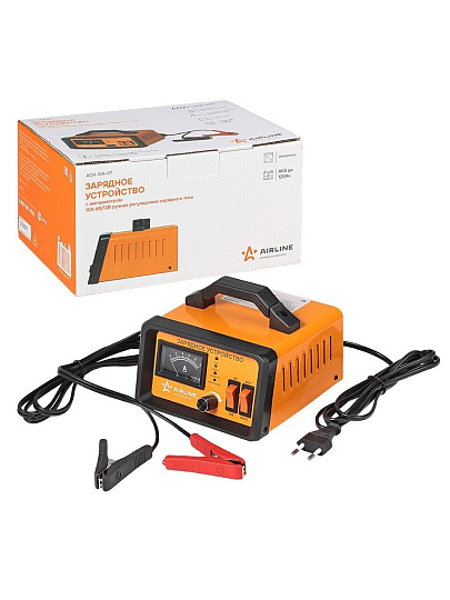 Автомобильное зарядное устройство Airline, ручная регулировка, 10 А, оранжевое, ACH-10A-07