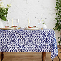 Скатерть «Доляна» Vintage patterns 150*180 +/- 2 см, 100% п/э, 6981132
