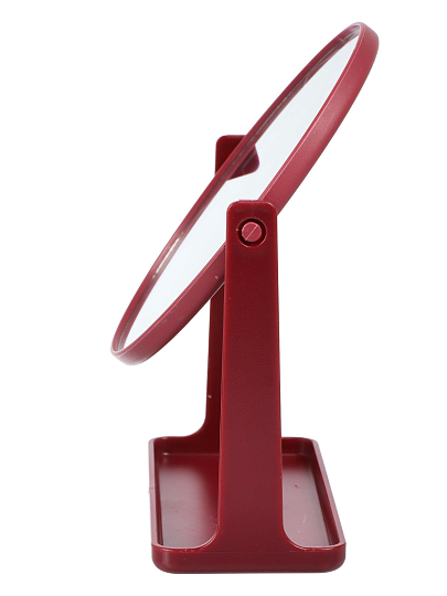Зеркало настольное, 15.6х19 см, пластик, круглое, Silvano, Коллекция Бордо, Y4-12135