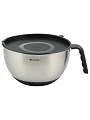 Миска нержавеющая сталь, круглая, 24х14 см, 5 л, с крышкой, Daniks, WT-B2786A- D24 - фото 5