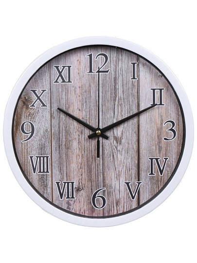 Часы настенные, 25 см, Дерево, Y4-3350