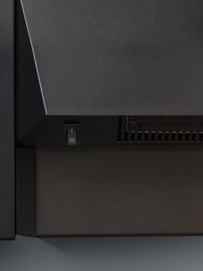 Электрокамин Bronx, Spark, графит с черным, Spark, эксклюзив, сборный портал