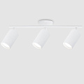 Светильник на основании General Lighting Systems, Башня, 50 Вт, GU10, 3 шт, IP20, d5.5х10х10 см, Спот, белый, 661836 - фото 3