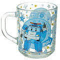 Кружка детская стекло, Робокар Полли, 250 мл, 272021