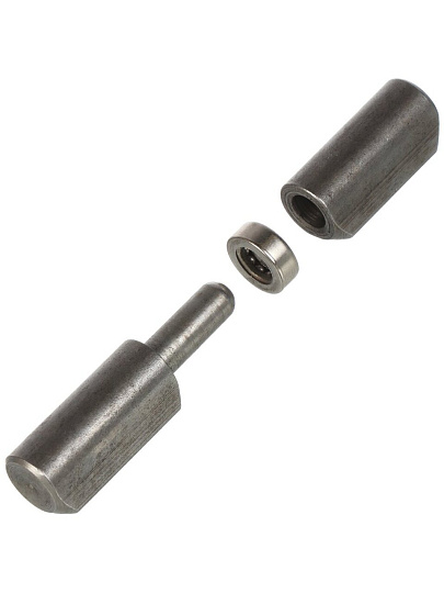 Петля гаражная, Аллюр, 16х80 мм, 7868, с подшипником, каплевидная, для сварки