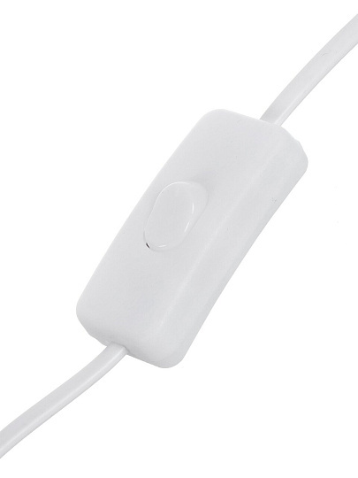 Светильник настольный, E14, 40 Вт, золотой, абажур белый, HouseLoft, HL001, 59 см