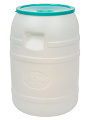 Бочка пластик, пищевая, 45 л, круглая, с широким горлом, в ассортименте, М409, Альтернатива - фото 5