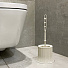 Ерш для туалета Idea, Вязание, напольный, полипропилен, белый ротанг, М 5019 - фото 5