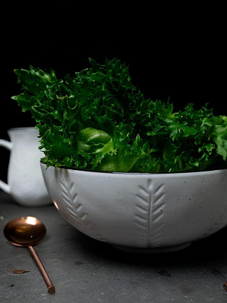 Салатник керамика, 24х10 см, 1.8 л, Foliage, Billibarri, 500-294