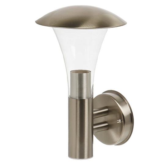 Светильник фасадный General Lighting Systems, Фортис S1, накладной, 50 Вт, металл, 18х19.2 см, серебристый